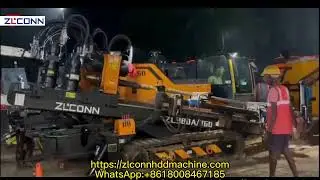 405 Meter 8+6 inch MS Pipe Pulling Complete With ZLCONN 380/760 (38-76) Ton HDD Machine