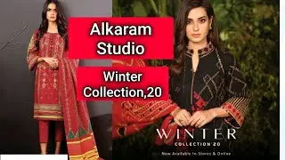 Alkaram Studio New Winter Collection 2020| Easy Life With Amna