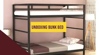 🛏️ Bunk Bed Bliss! 🛠️ Amazon Unboxing & Install!