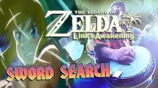 Zelda Link's Awakening music ★ Sword Search banjo cover  by @banjoguyollie #zelda #gameboy