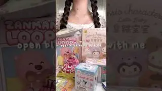 Sanrio blind boxes? 😍💗 #shorts #aesthetic #unboxing #sanrio #asmr #cute  #wonyoungism