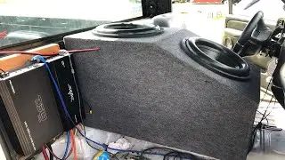 SMALL TRUCK WITH 2 15S IN THIS! *CRAZY FLEX*