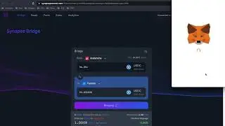 Using Synapse to bridge USDC from Avalanche network to Fantom