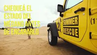Verano Jeep&reg; - Tips de manejo en la arena #2