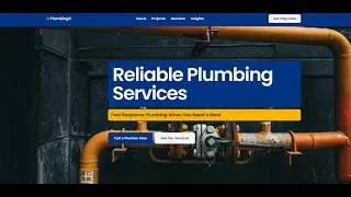 Plumbley Plumber Services Framer Template Video Tutorials