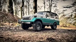 1/10 Scale RC Toyota FJ55 ‘Iron Pig’ Takes A Stunning Woodland Drive