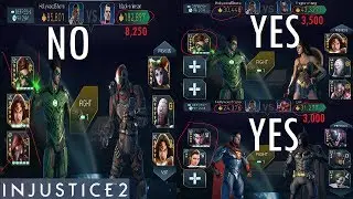 Injustice 2 Mobile - Maximizing Arena Score HIT TOP 50 EASILY