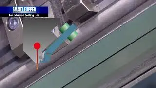 Smart Flipper - Automatic Thickness Control System for Extrusion Coating Line