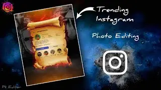 Instagram Profile Photo Editing | Photo Editing | PicsArt Editor | best photo editing | Pt Editor