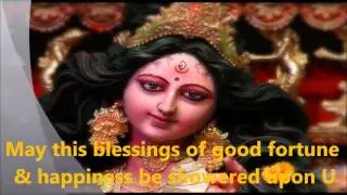 Wish U Happy & Blessed Navratri 2016- greetings, SMS, Wishes, Whatsapp Video message
