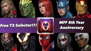 Tier 3 Selector Guide 8th Year Anniversary (1st - 25th Ranked) - Marvel Future Fight