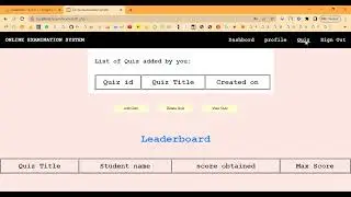 Online Examination System in PHP