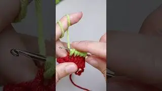 Mini Crochet Strawberry Keychain | Easy  DIY Fruit Charm for Beginners! #amigurumi  #crochet #crafts