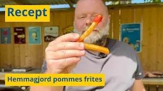 Friterad pommes – recept på hemmagjord pommes frites