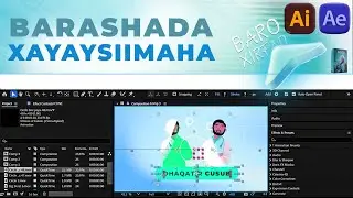 Barashada motion graphic xayeysiin adobe after effects tutorial