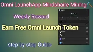 Omni LaunchApp Mindshaire Mining||Earn Free OMNI Token #airdrops #cryptoacademy #omni