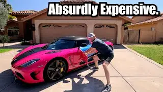 Мой Koenigsegg Agera сломался и нуждается в ремонте.