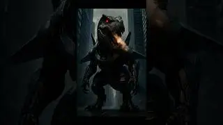 T-Rex vs Jet Fighter: The Ultimate Fusion Beast.
