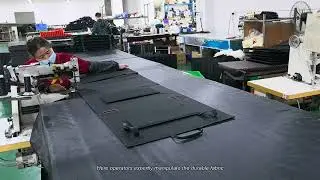 Convenient Solar Folding Bag Monocrystalline Panel Type And Fold Size 588*498*78mm