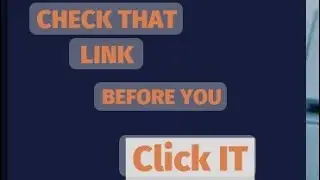 How to check safety link before open? mbere Yuko ufungura link yisuzime niba yizewe