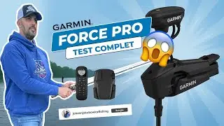GARMIN FORCE PRO - Le Meilleur moteur électrique pour la pêche ?! 🎣