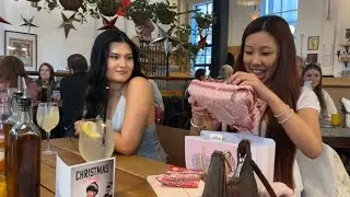 secret santa exchange with my uni friends
