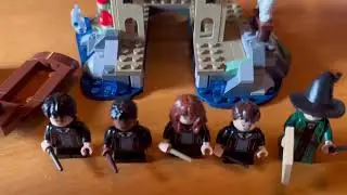 LEGO Hogwarts Castle Boathouse build