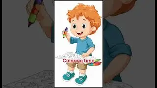 Color &bull; Learn &bull; Smile 🐘🌈Perfect coloring book for kids 3&ndash;6#ColoringBook#KidsColoring#AnimalColoring