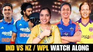IND vs NZ 2nd ODI | WPL 2026: DC vs UPW &mdash; WATCH ALONG