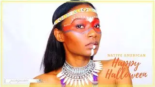 Native American Halloween Makeup Look