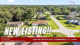 NEW LISTING ALERT!  8291 SE 160TH PLACE, Summerfield, FL, 34491