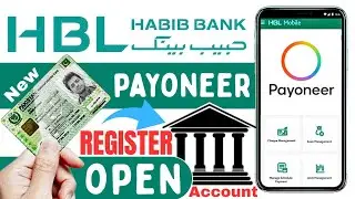 How to Open Payoneer Account Using HBL Bank Mobile App