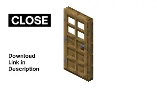Minecraft Door Sound Effect - CLOSE【With Download】