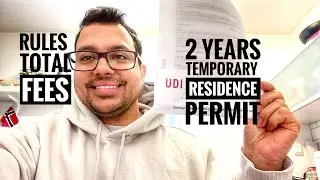 UDI first temporary residence permit card to Norway from India l Rules and regulations l Expulsion