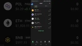 How to add contract address to Trust wallet