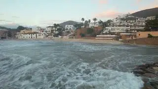 Cap d'Dor to Portet(Moraira) during Storm Joseph, January 2026..