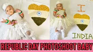 Republic Day theam baby photoshoot idea