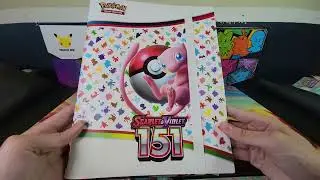 Открытие коллекции папок Pokemon SV 151 &mdash; достаточно слотов для основного набора!!
