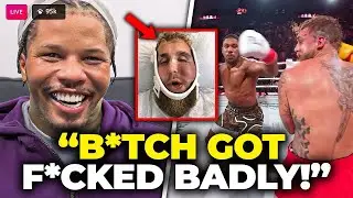 Gervonta Davis LOSES IT After Jake Paul LOSES 7 TEETH & BREAKS JAW vs Anthony Joshua