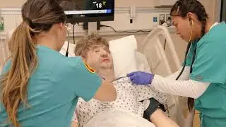 Skills and Simulation at the UNM College of Nursing. 15 secs
