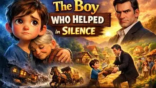 THE BOY WHO HELPED IN SILENCE  || MORAL STORY || KINDNESS STORY || LIFE LESSON | FAMILY CARTOON