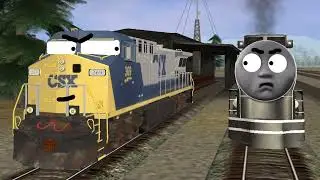 Rails of the Clinchfield highland valley railroad troublesome diesel part 1