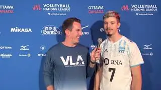 🇦🇷 Luciano Palonsky | Argentina vs. Netherlands | 2023 Men’s VNL Ottawa