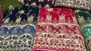  👍Micro velvet fancy suits Sel Sel 👗Rs 6500