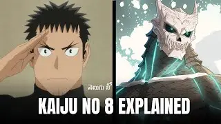 Kaiju No. 8 Full Story Explained in Telugu | Kafka Hibino's Secret Power