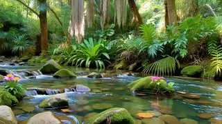 Insomnia Relief 🌿 Forest River Sounds & Birds for Deep Sleep