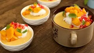Mango Pudding Recipe | Homemade Pudding Recipe | The Bombay Chef &ndash; Varun Inamdar