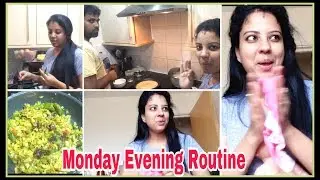 #DIML MONDAY EVENING ROUTINE/PREPARING SIMPLE DINNER/ MADHUSHIKA VLOGS IN TELUGU