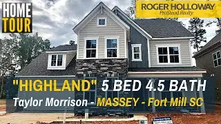 Taylor Morrison's HIGHLAND Plan at Massey, Fort Mill SC 29715