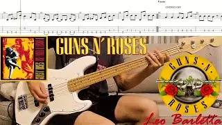 Right Next Door To Hell - Bass Cover + TAB | @gunsnroses @DuffMcKaganOfficial